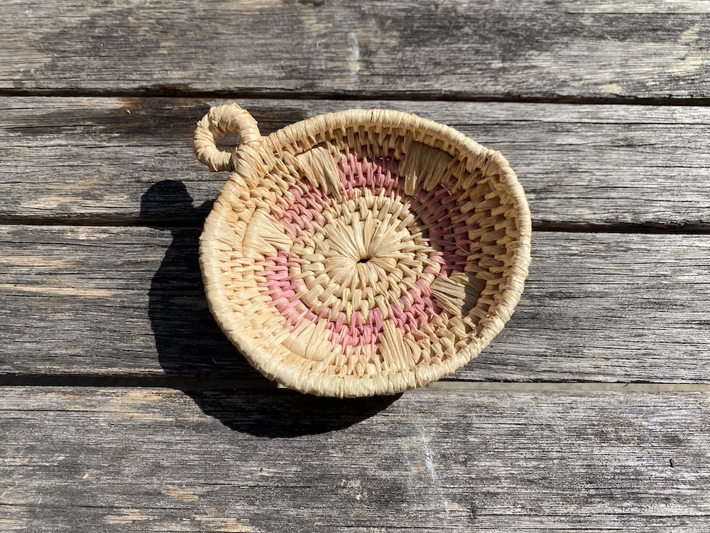 basket 3, photographed from a top view