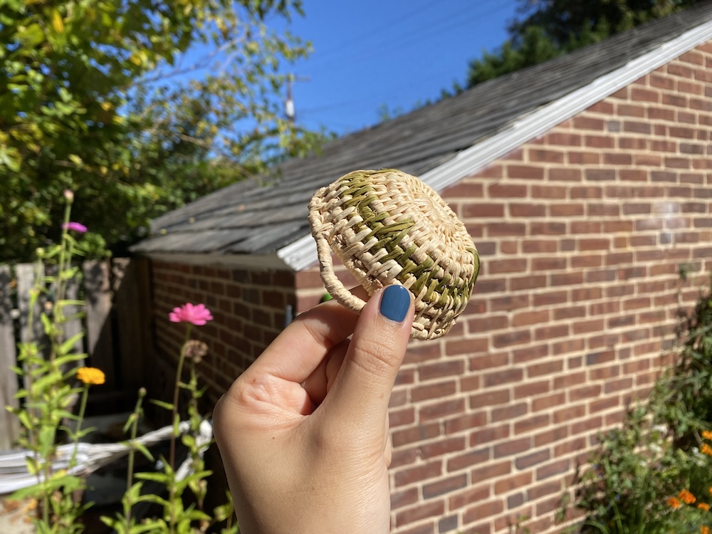 basket 4, held to show the underside