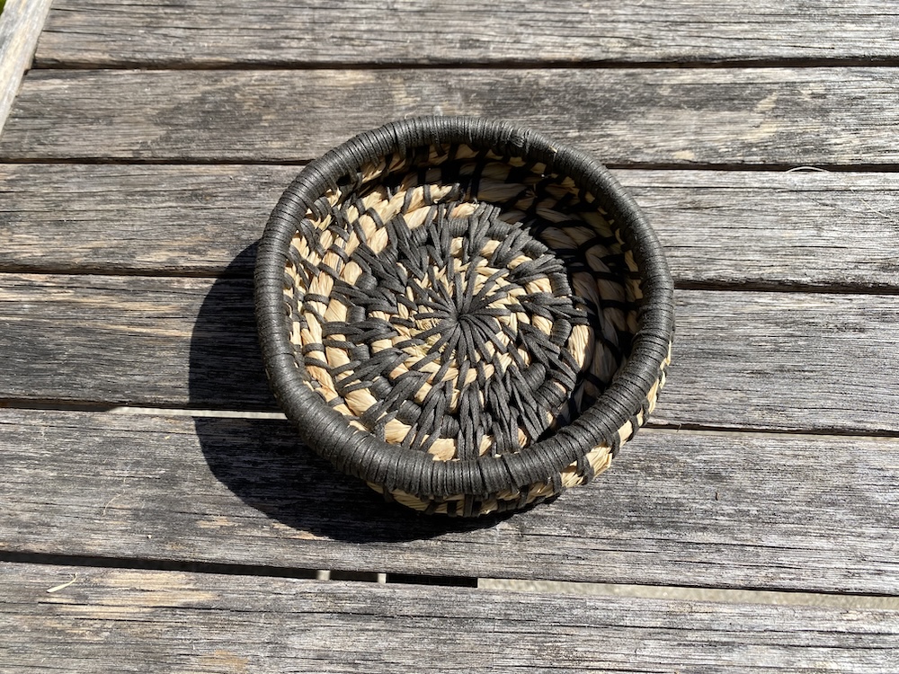 basket 7, photographed from the top view